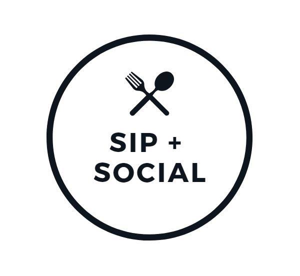 sip and social logo